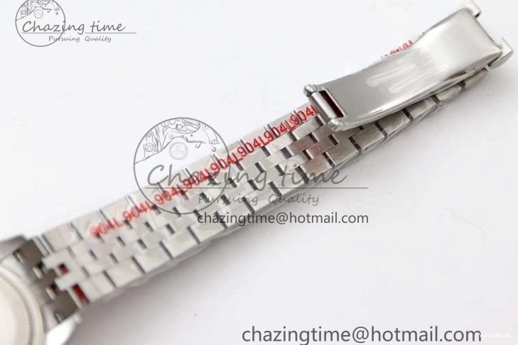 SS on Silver Steel Lady Bracelet 1:1 904L 28 TWF Best Dial DateJust President Edition NH05 0426